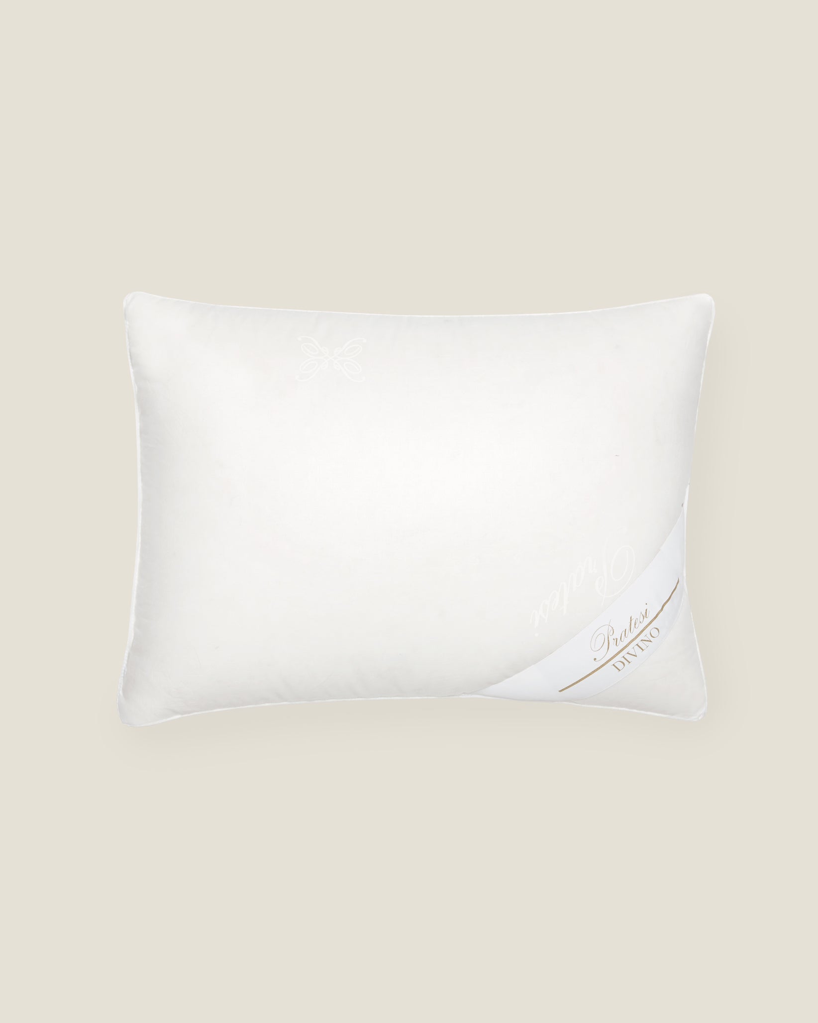 Divino white goose down boudoir pillow