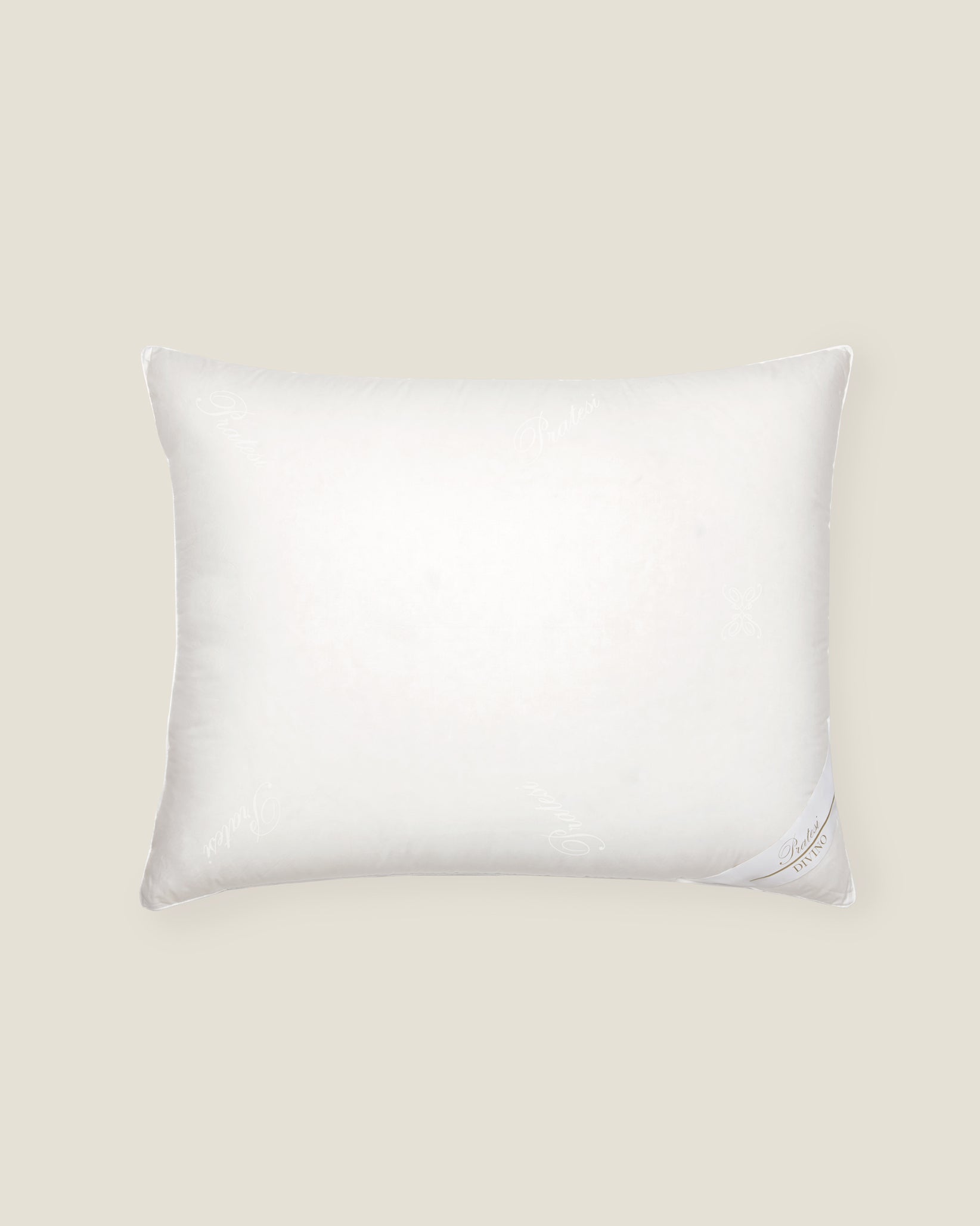 Divino white goose down standard pillow