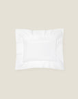 Federico boudoir sham in white/white