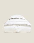 Federico duvet cover stack in white/white
