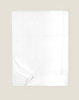 Federico Duvet cover folded in white/white