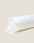 Federico white/white neckroll sham