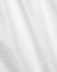 Icona pillowcase texture in white/white
