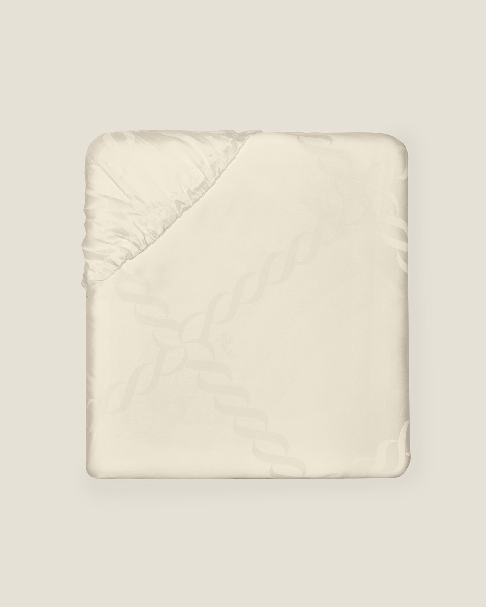 Ori Treccia fitted sheet in beige
