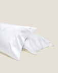 White Ori Treccia pillowcase pair