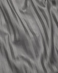 Raso Rigato duvet cover texture in charcoal