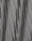 Raso Rigato charcoal texture