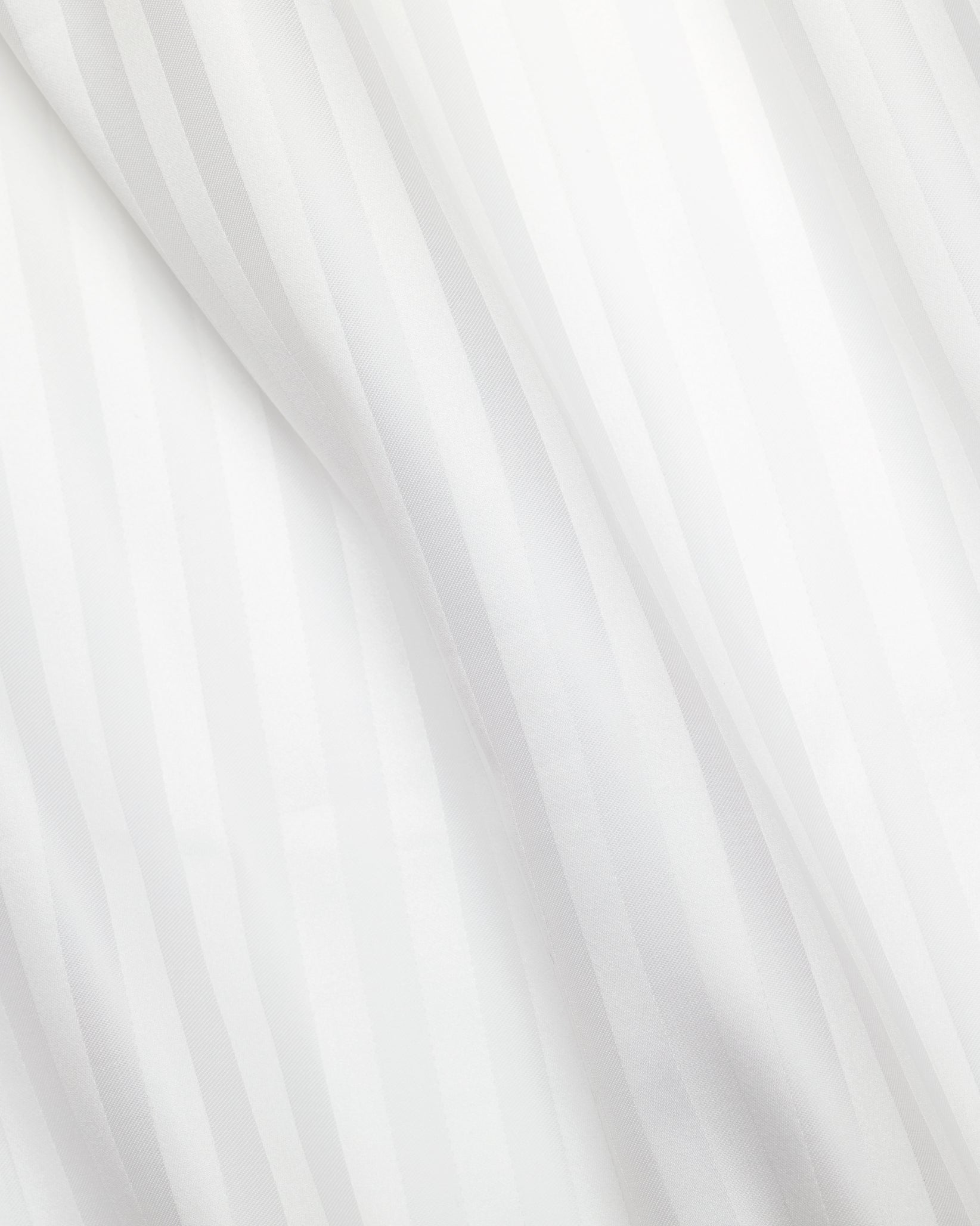 Raso Rigato texture in white