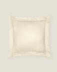 Raso Rigato euro sham in beige