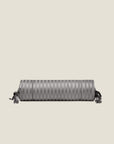 Raso Rigato neckroll sham in charcoal