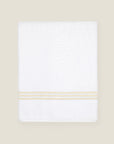 Tre Righe bath towel white/beige