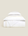 Tre Righe white/beige duvet cover stack