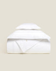 Tre Righe white/white duvet cover stack
