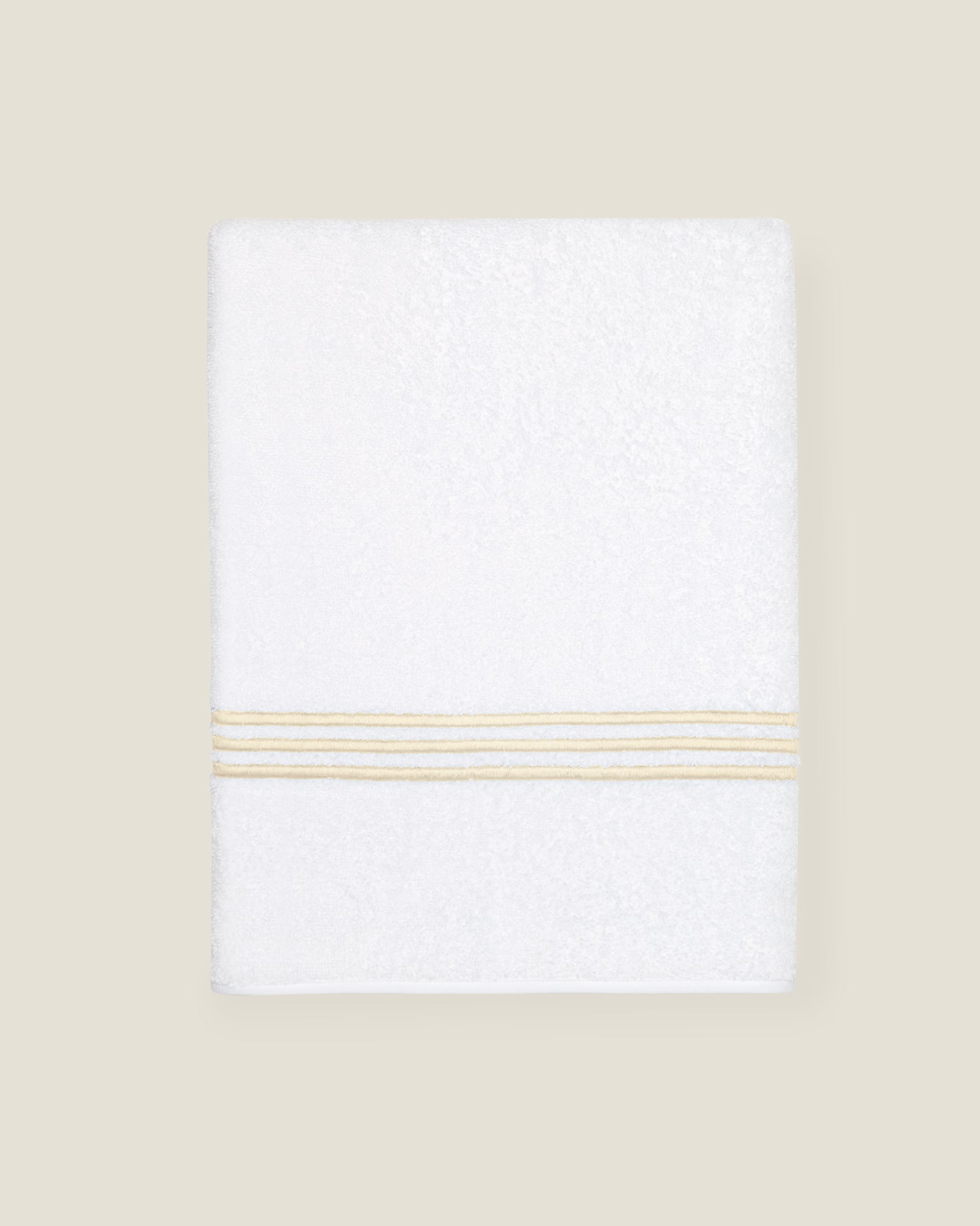 Tre Righe hand towel white/beige