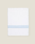 Tre Righe hand towel white/medium blue