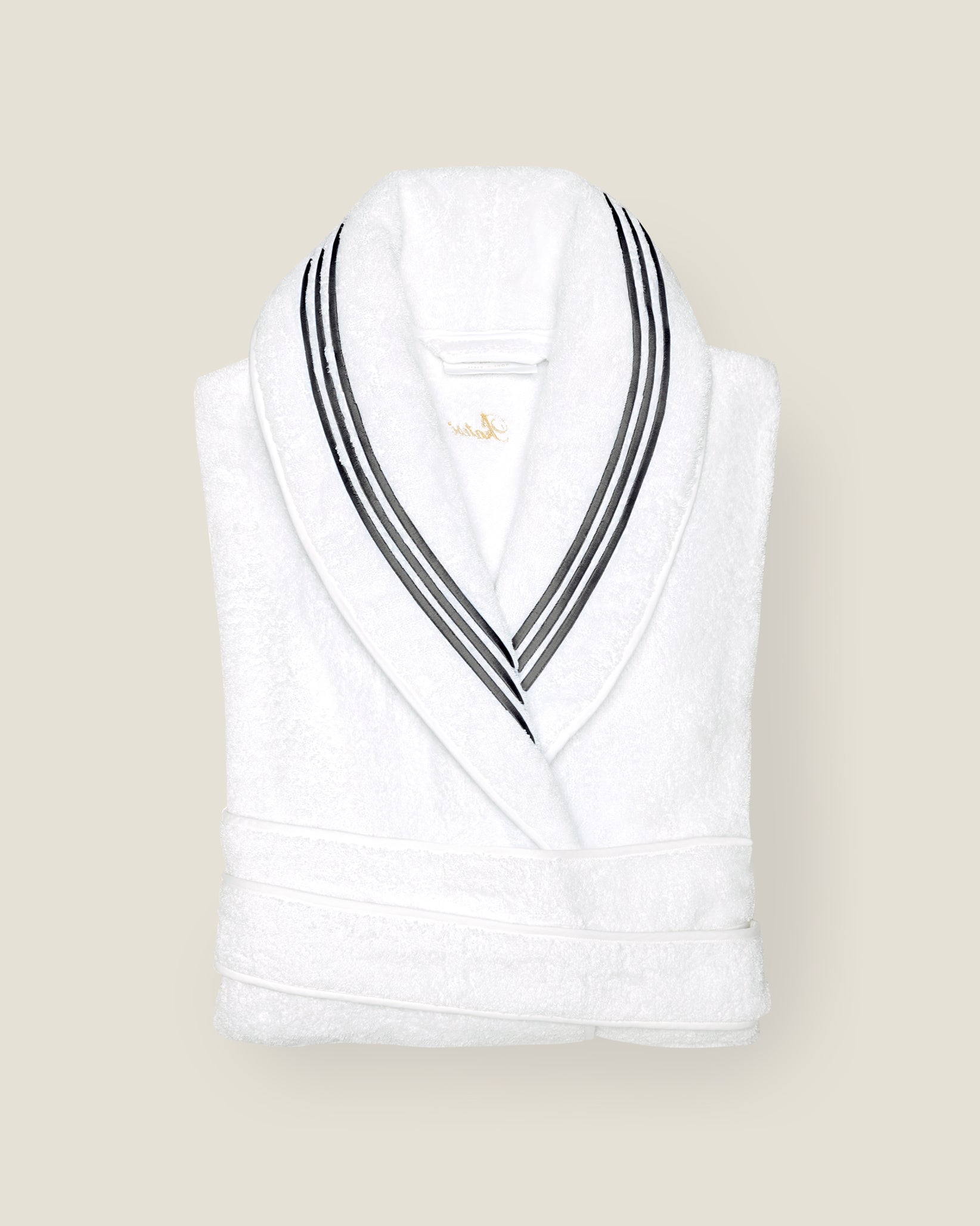 Tre Righe robe white/black
