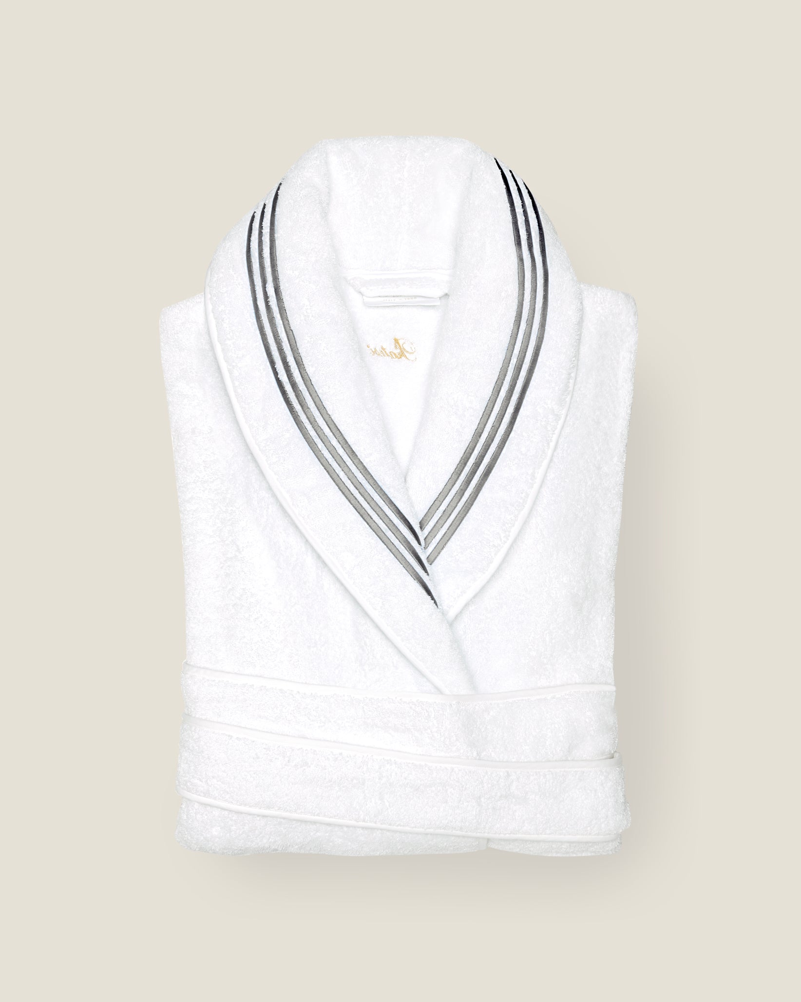 Tre Righe Robe white/charcoal