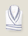 Treccia robe white/navy