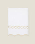 Treccia white/beige hand towel