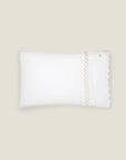 Treccia pillowcase white/beige