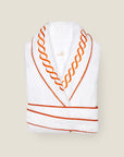 Treccia robe white/orange
