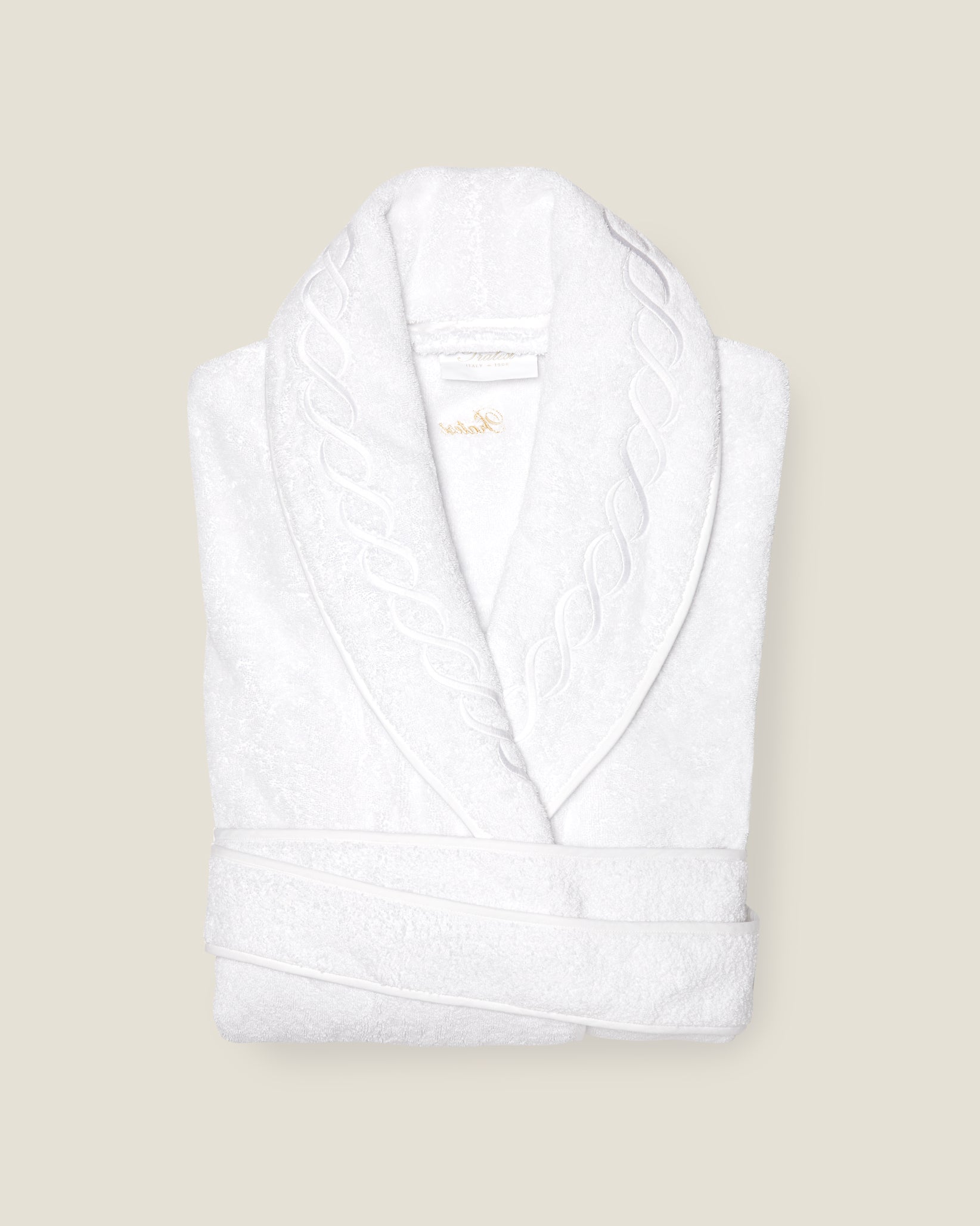 Treccia robe white/white