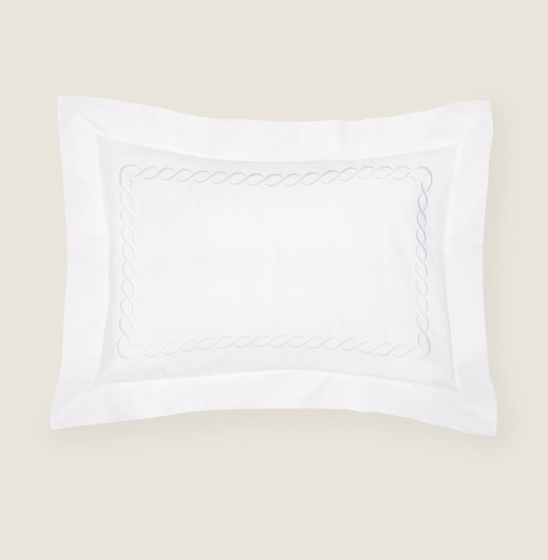 CUSTOM PRATESI TRECCIA MODERNO KING SHAM