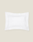 Treccia Moderno white/white standard sham