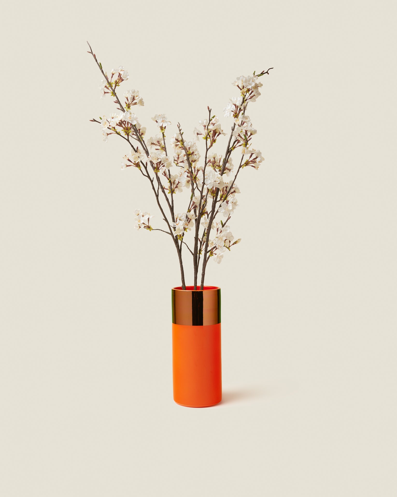 Large Narcisa Vase in orange