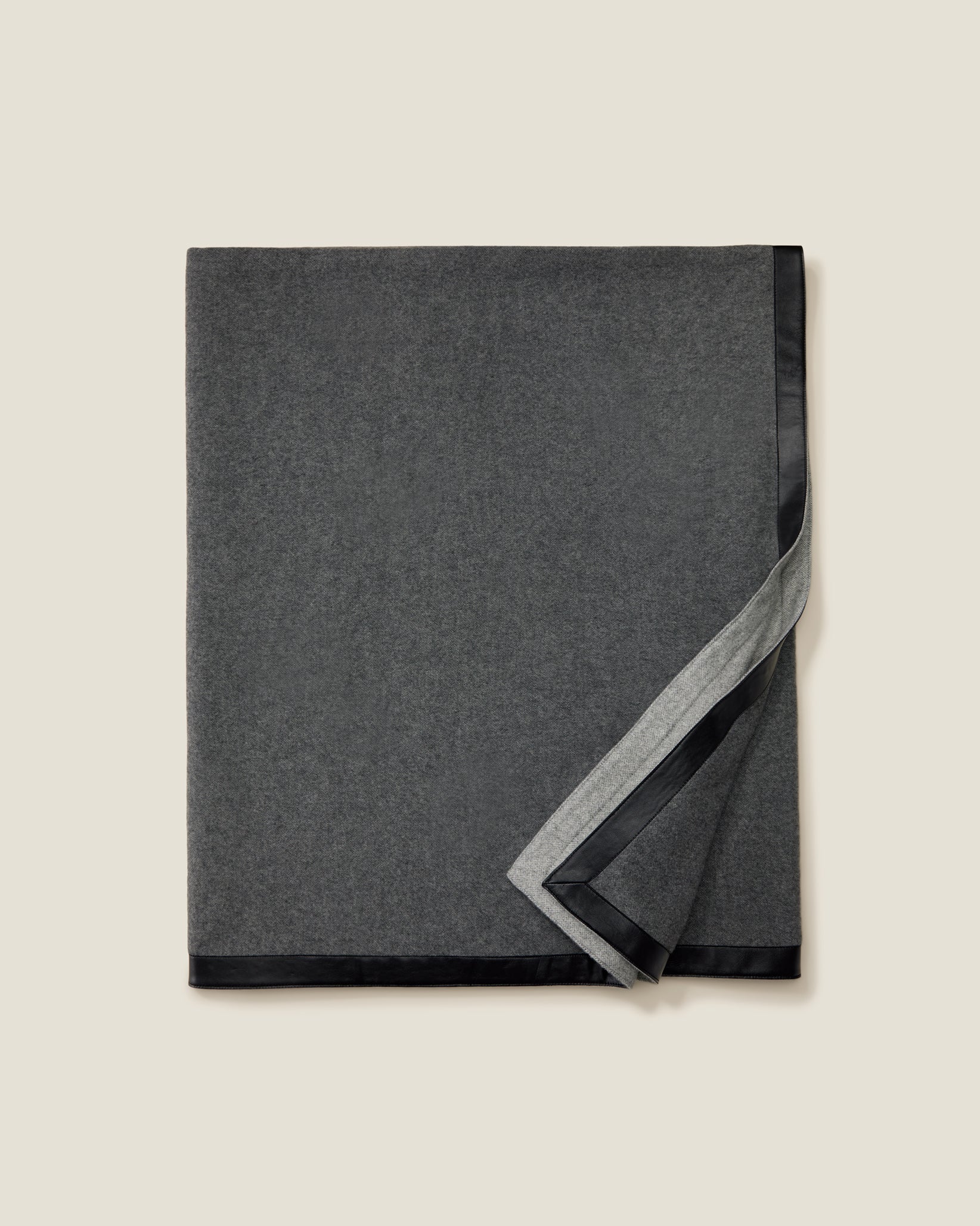 Charcoal/sterling dolomiti throw