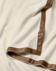 Ivory/beige throw texture