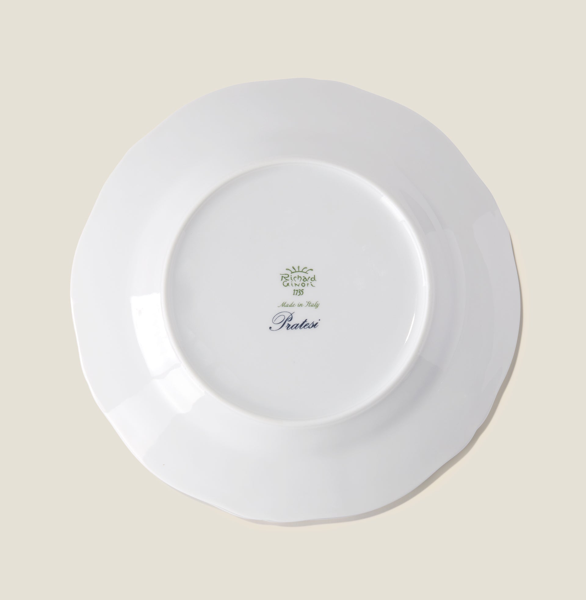 Treccia Dessert Plates - Porcelain Plate Set | Pratesi x Ginori1735