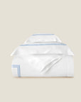 Tre Righe Splendore white/medium blue duvet cover