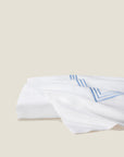 Tre Righe Splendore white/medium blue flat sheet