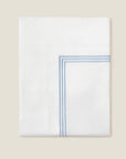 Tre Righe Splendore white/medium blue flat sheet