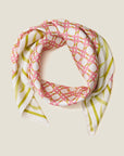 Treccia Roayle Green/Pink Scarf