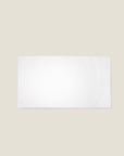 Treccia beach towel in white