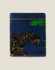 Leopardo in navy folded