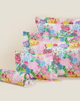 Millefiori queen, standard, boudoir and neckroll sham