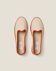 Resort Shoe Ecru/Orange