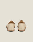 Resort shoe in ecru/tan