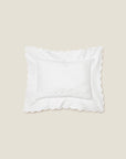 Treccia Splendore white/white boudoir sham