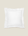 Treccia Splendore white/white euro sham