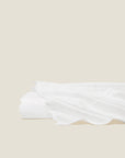 Treccia Spelndore white/white flat sheet