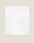 Treccia Splendore flat sheet white/white