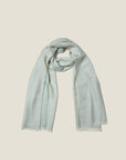 Blue/Natural Farfallino scarf