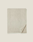 Farfallino taupe/natural scarf folded