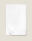 Tre Righe Splendore white/white duvet cover folded