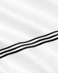 Tre Righe Splendore white/black duvet cover texture