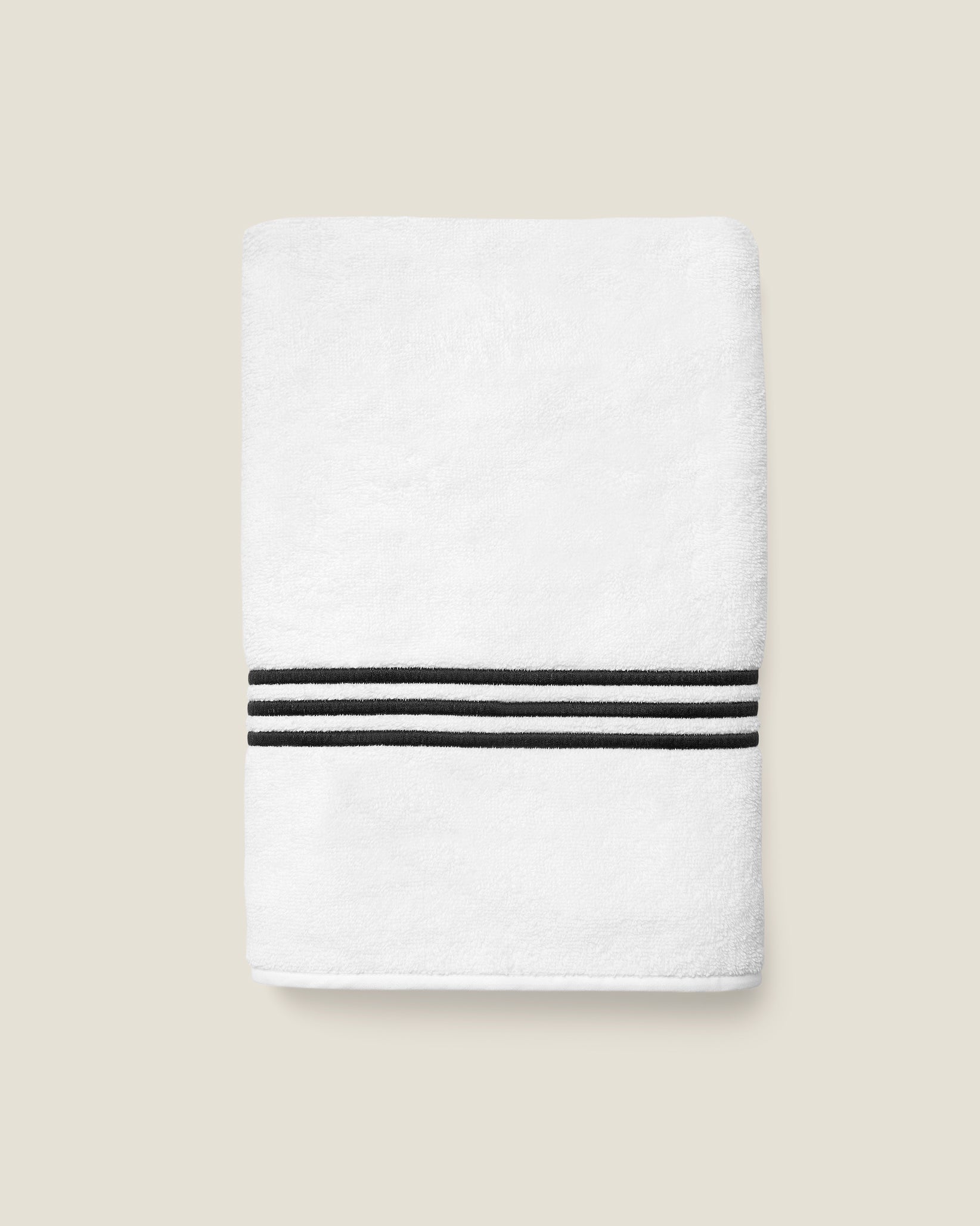 Tre Righe hand towel white/black